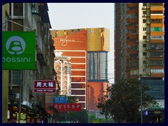 Wynn and MGM seen from the Old Town.